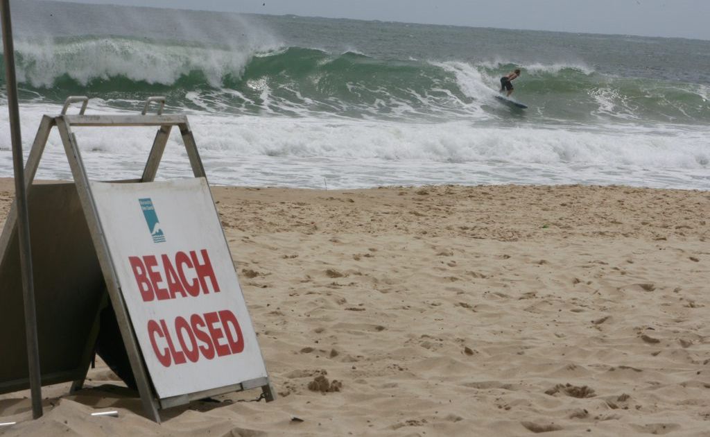 Big swells and strong winds expected.